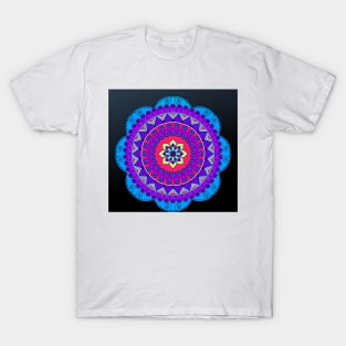 Floral Mandalas 302 (Style:4) T-Shirt